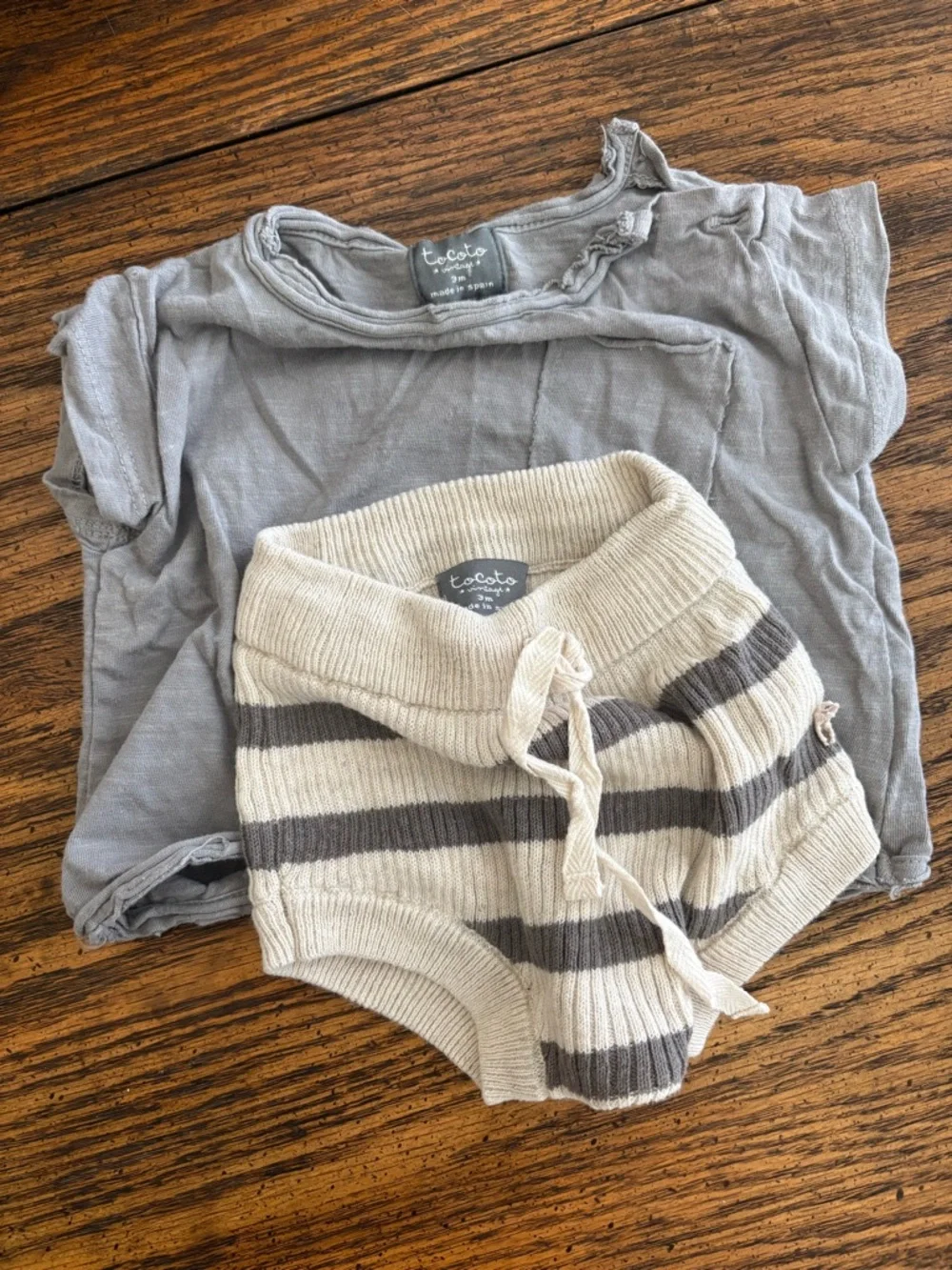 Tocoto Vintage Baby Outfit 0-3
